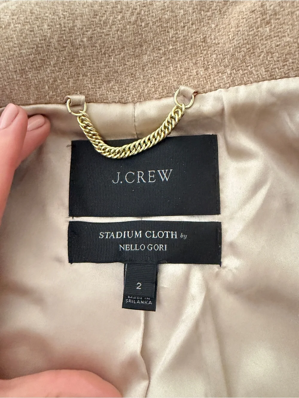 J.Crew Stadium Coat - Picture 4 of 5
